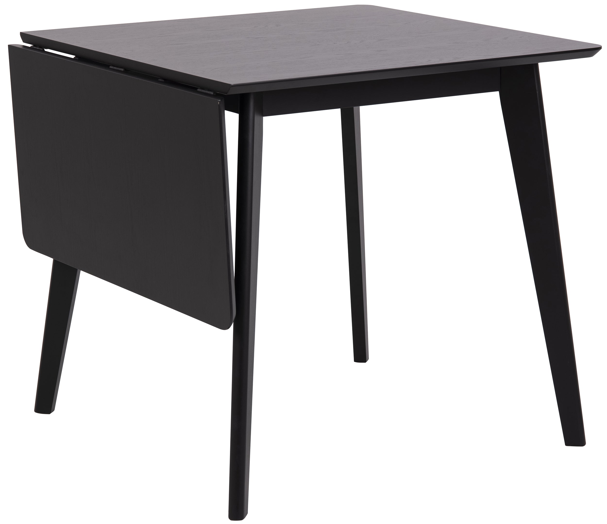 Stół do jadalni rozkładany Gemirro 80-120x80 cm dąb czarny fornir