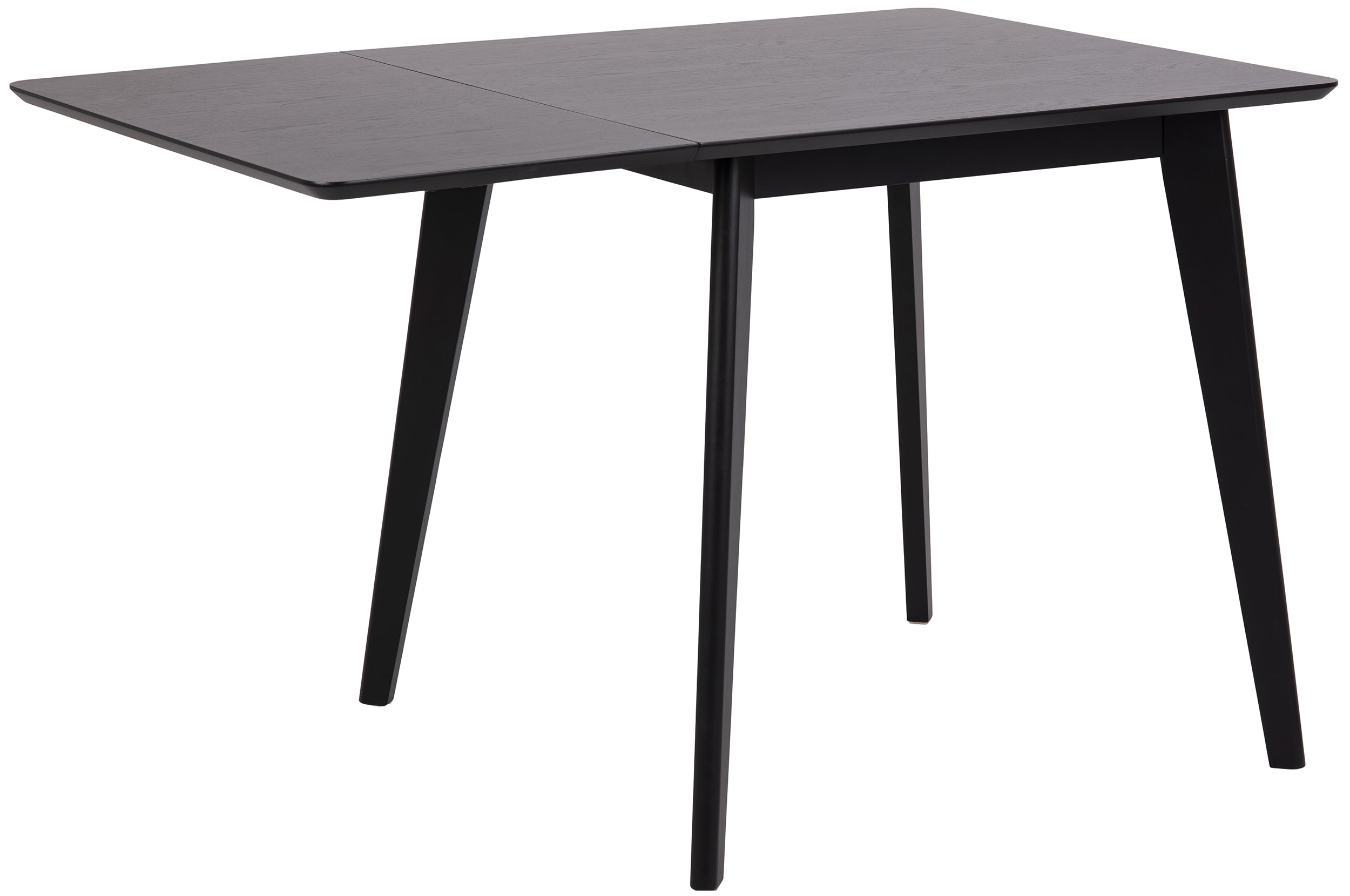 Stół do jadalni rozkładany Gemirro 80-120x80 cm dąb czarny fornir