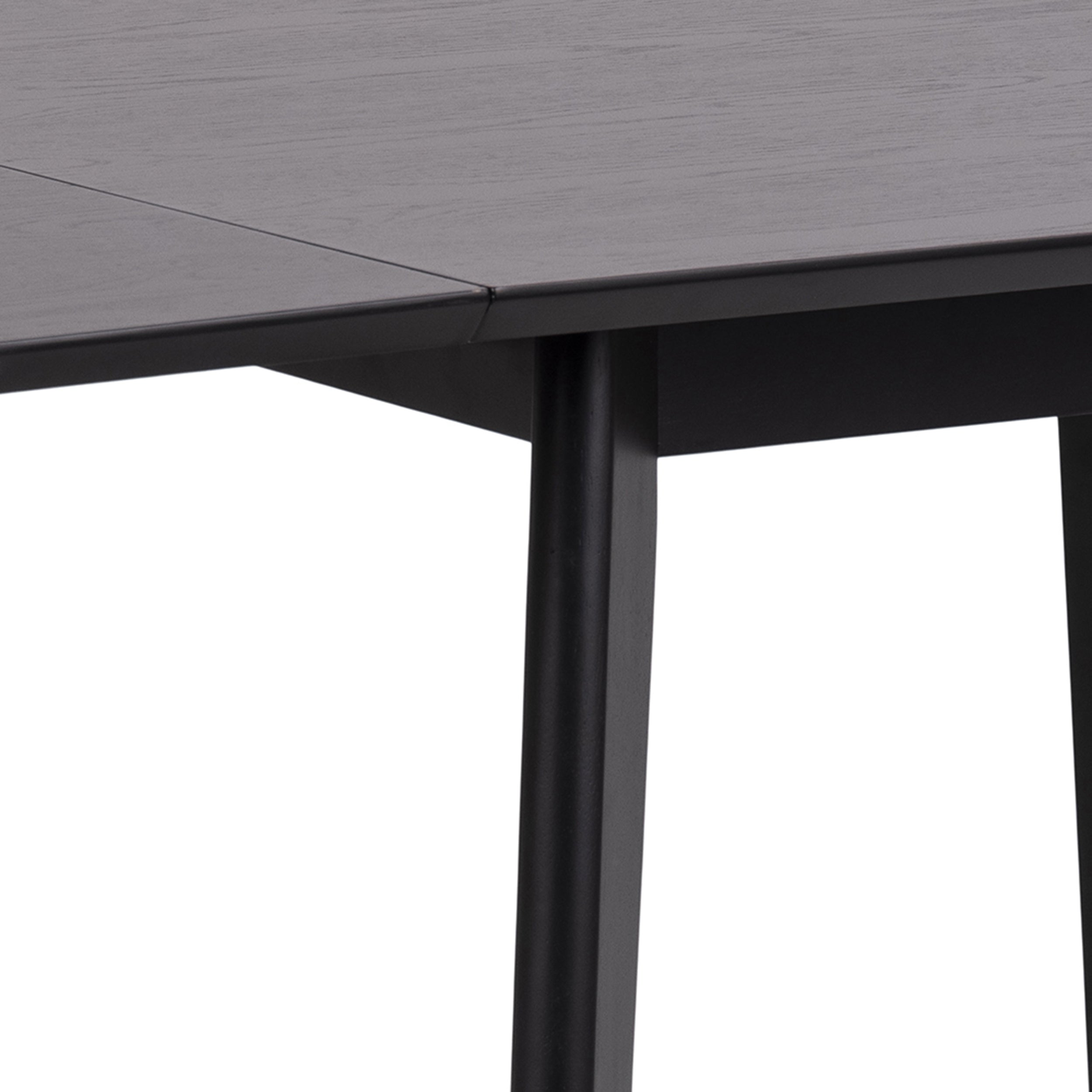 Stół do jadalni rozkładany Gemirro 80-120x80 cm dąb czarny fornir