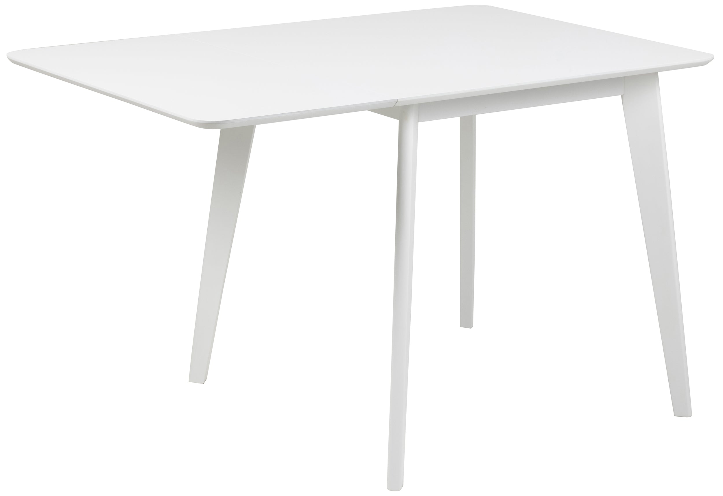 Stół do jadalni rozkładany Gemirro 80-120x80 cm biały