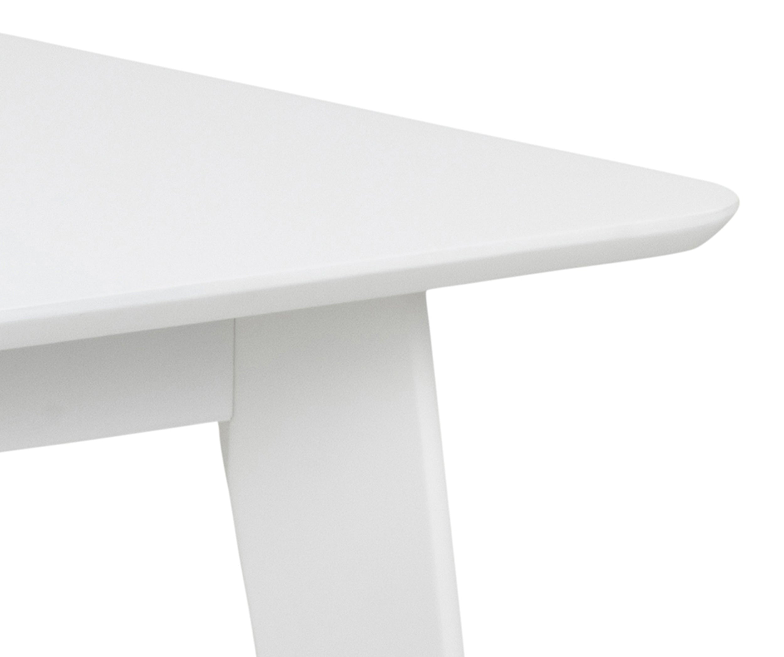 Stół do jadalni rozkładany Gemirro 80-120x80 cm biały