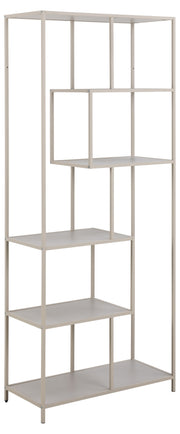 Regał Seaford 77 cm beżowy