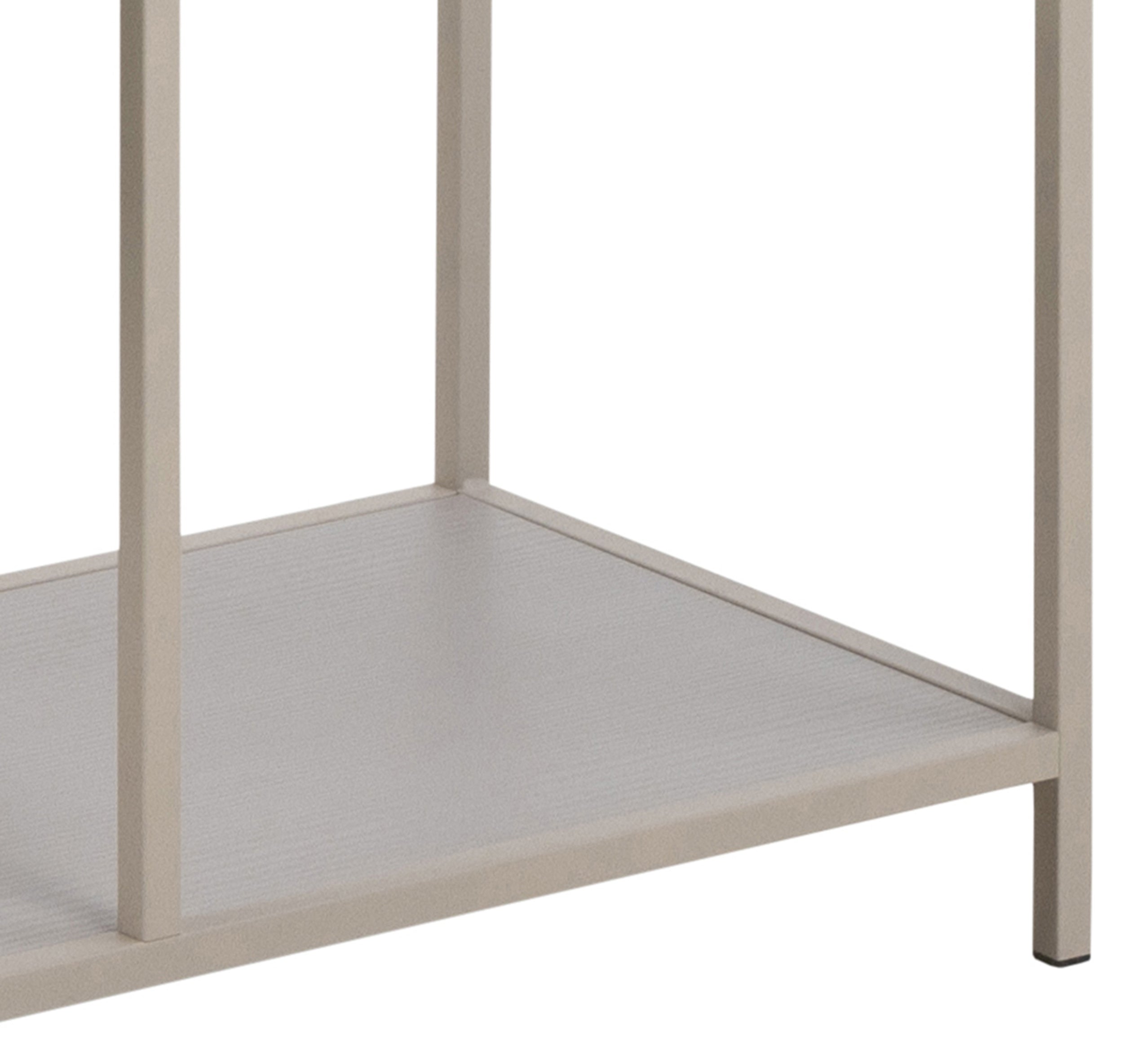 Regał Seaford 77 cm beżowy