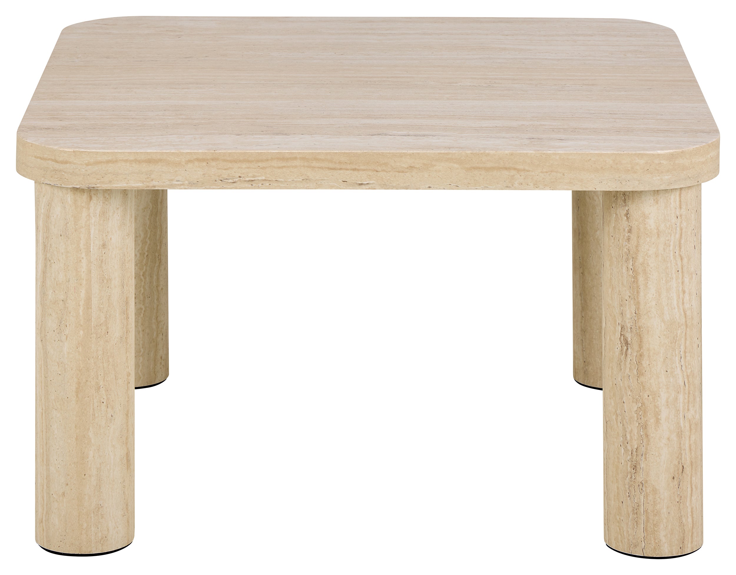 Stolik kawowy Sorisel 60x60 cm trawertyn