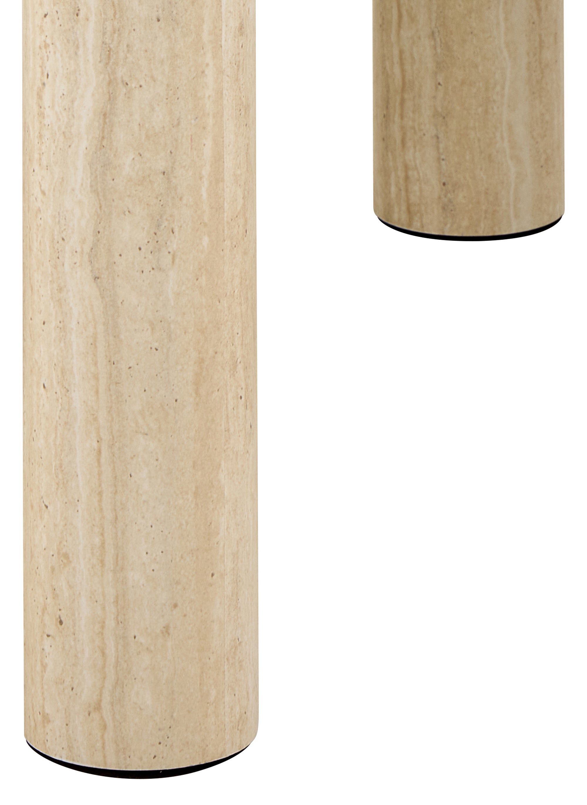 Stolik kawowy Sorisel 60x60 cm trawertyn