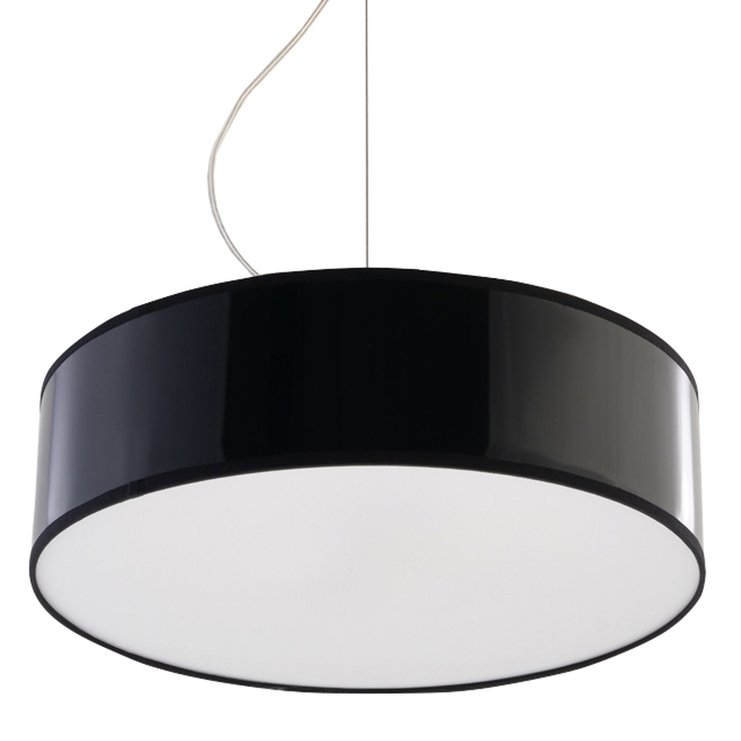 Lampa wisząca Qudette średnica 35 cm czarna