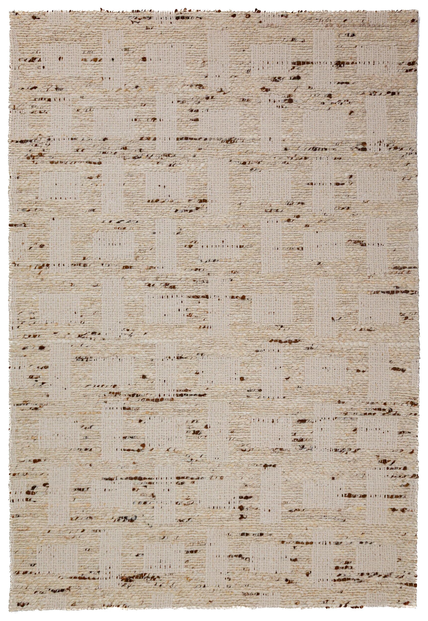 Dywan z wełną ręcznie tkany  Rova Blend 200x300 cm beżowy
