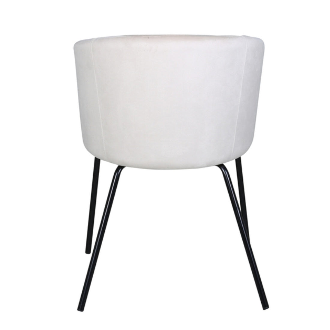 Krzesło tapicerowane Ressator jasnobeżowy velvet