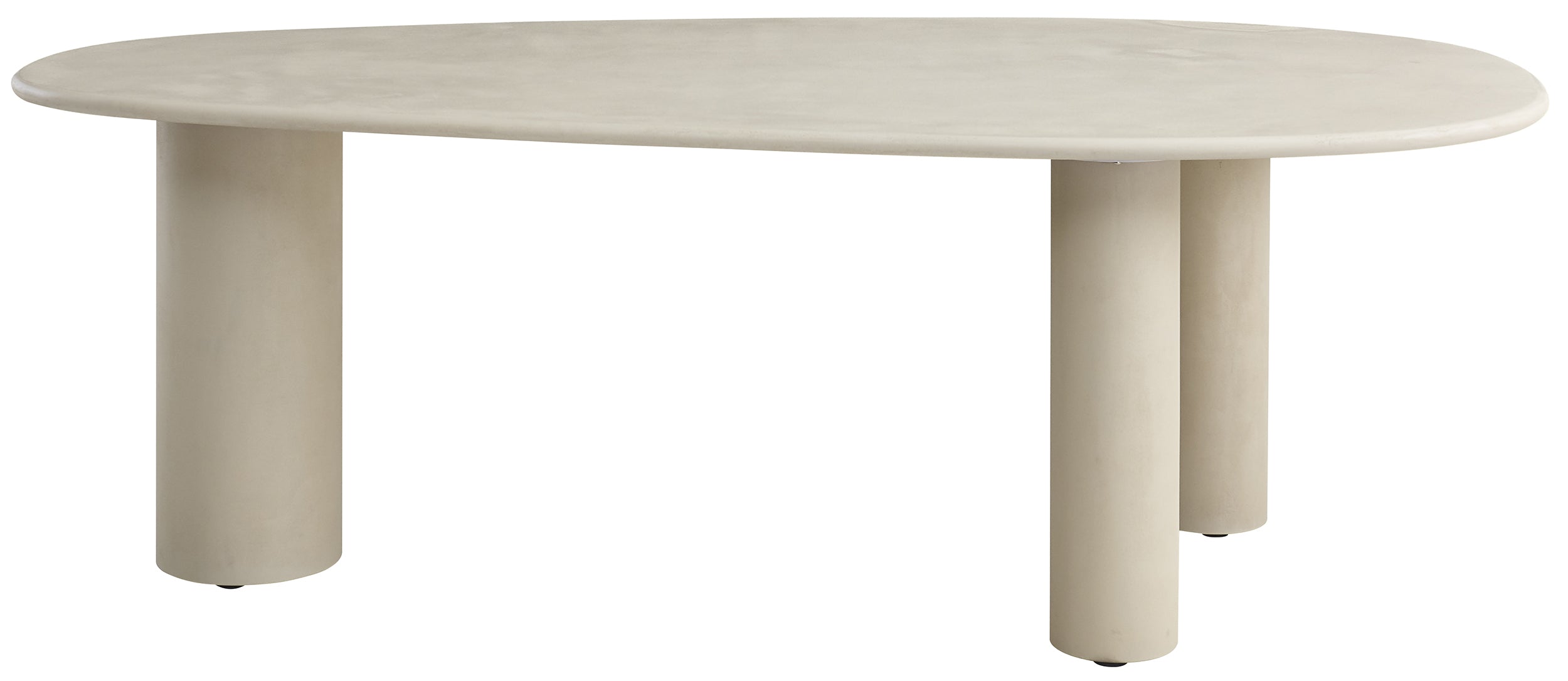Stół do jadalni Innations 230x120 cm szaro-beżowy z efektem mikrocementu