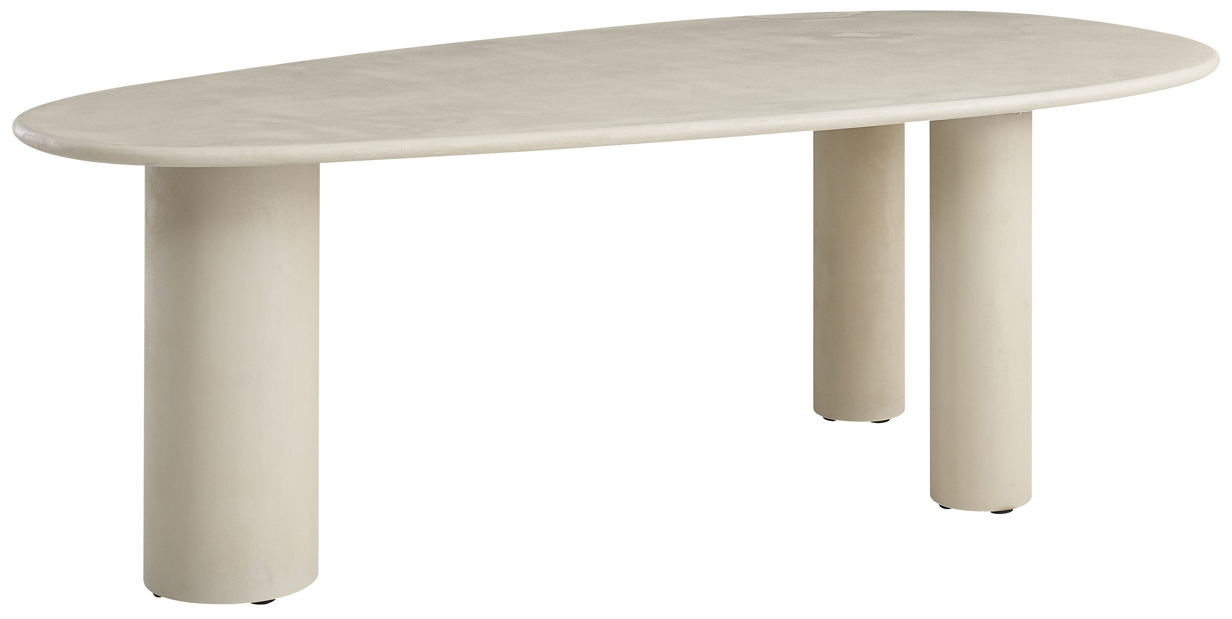 Stół do jadalni Innations 230x120 cm szaro-beżowy z efektem mikrocementu