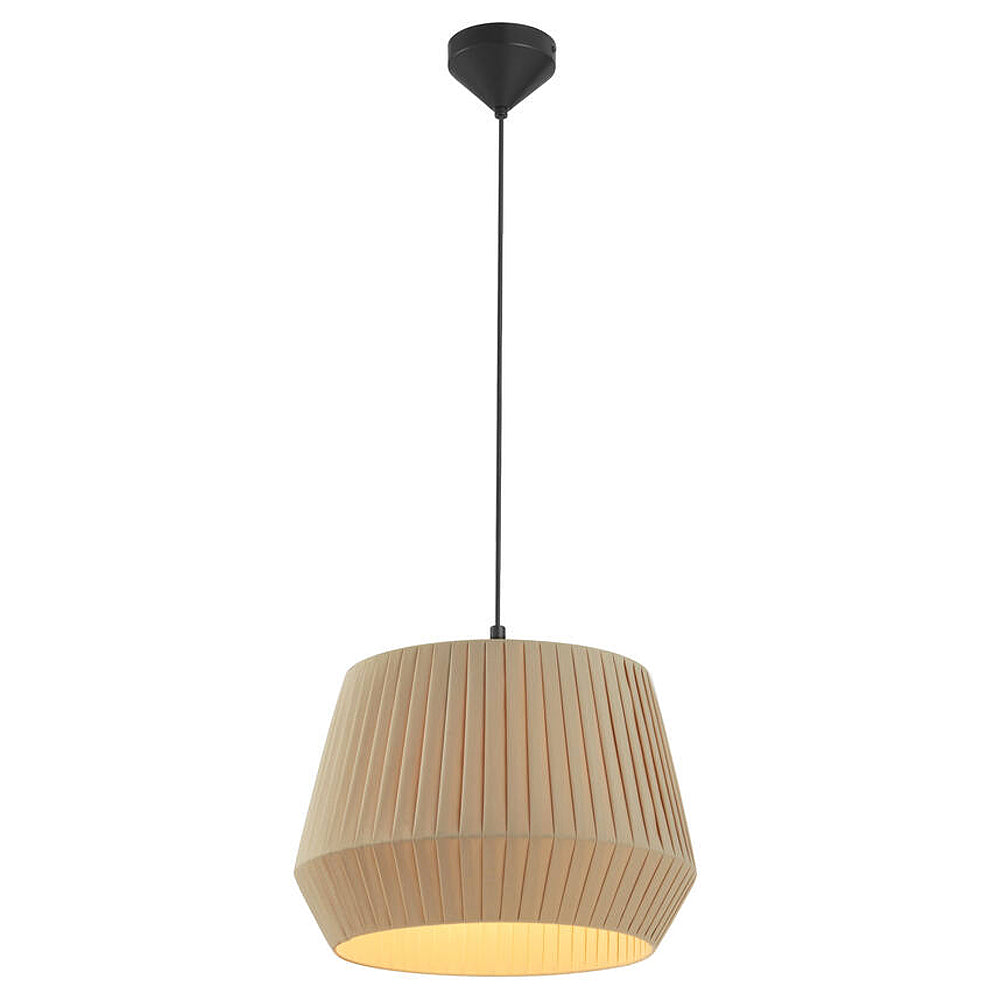 Lampa wisząca Dicte średnica 40 cm beżowa