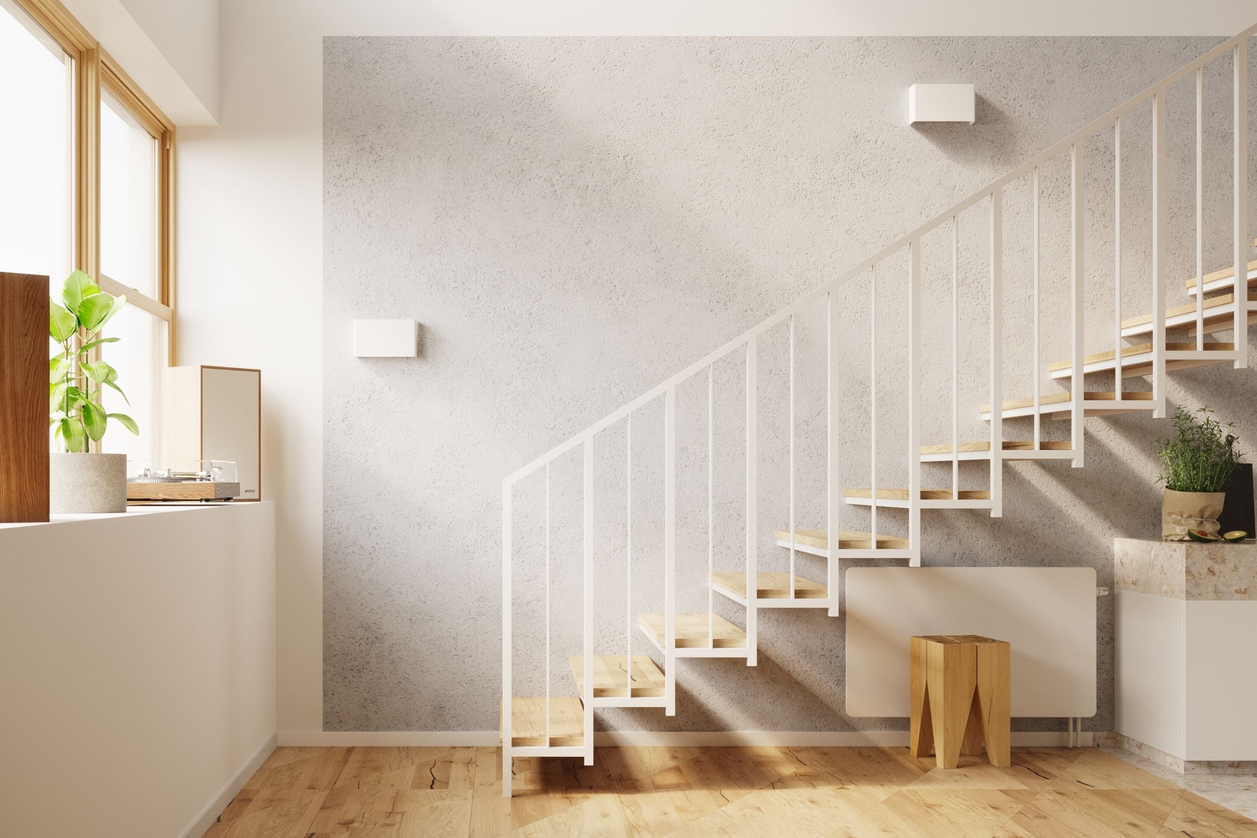 Kinkiet ścienny Minave 25x15 cm x2 stalowy biały