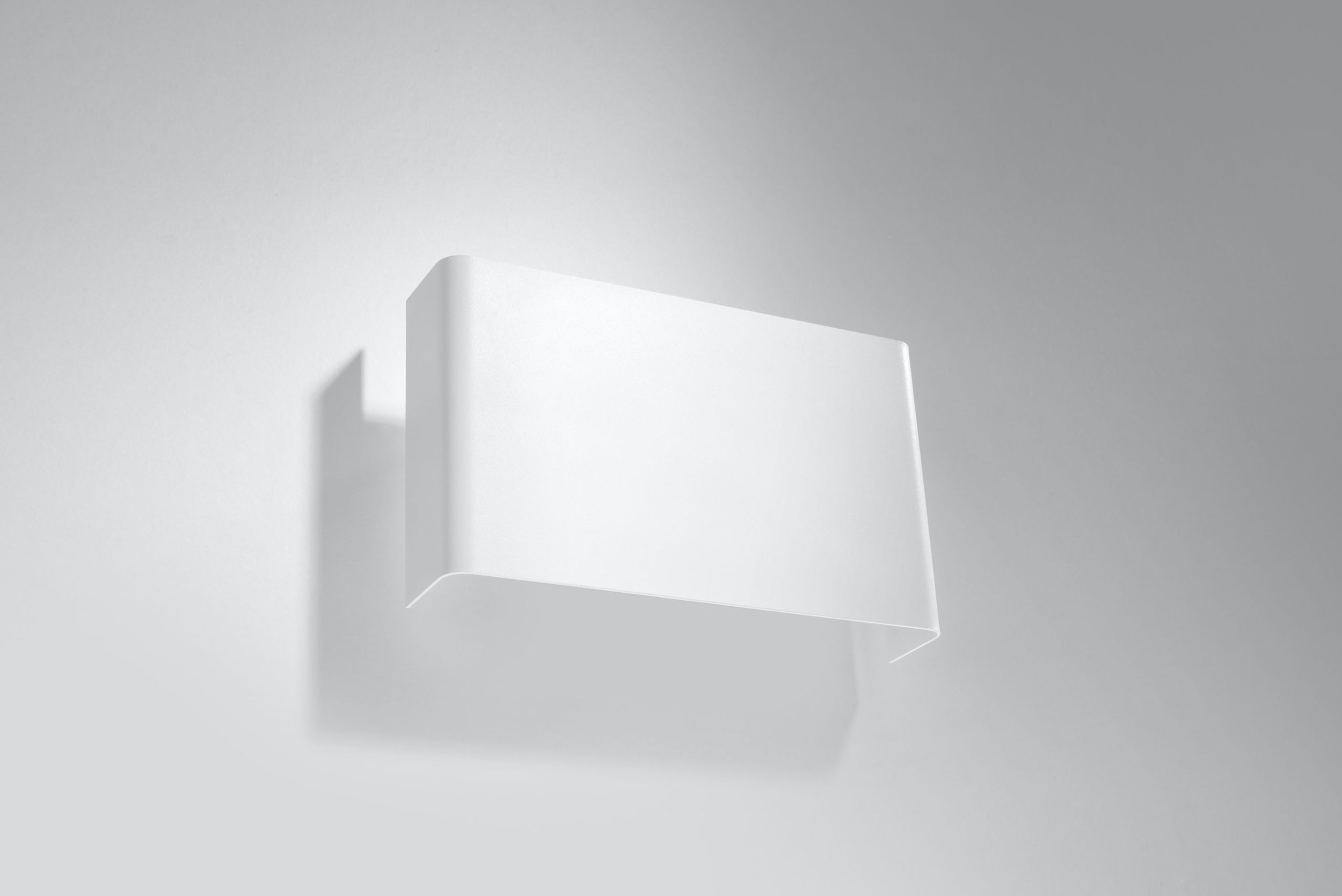 Kinkiet ścienny Minave 25x15 cm x2 stalowy biały