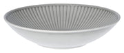Talerz głęboki porcelanowy Dalia 21,5 cm szary