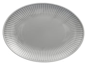 Półmisek porcelanowy Dalia 33 cm szary