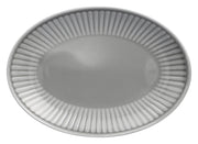 Półmisek porcelanowy Dalia 24 cm szary