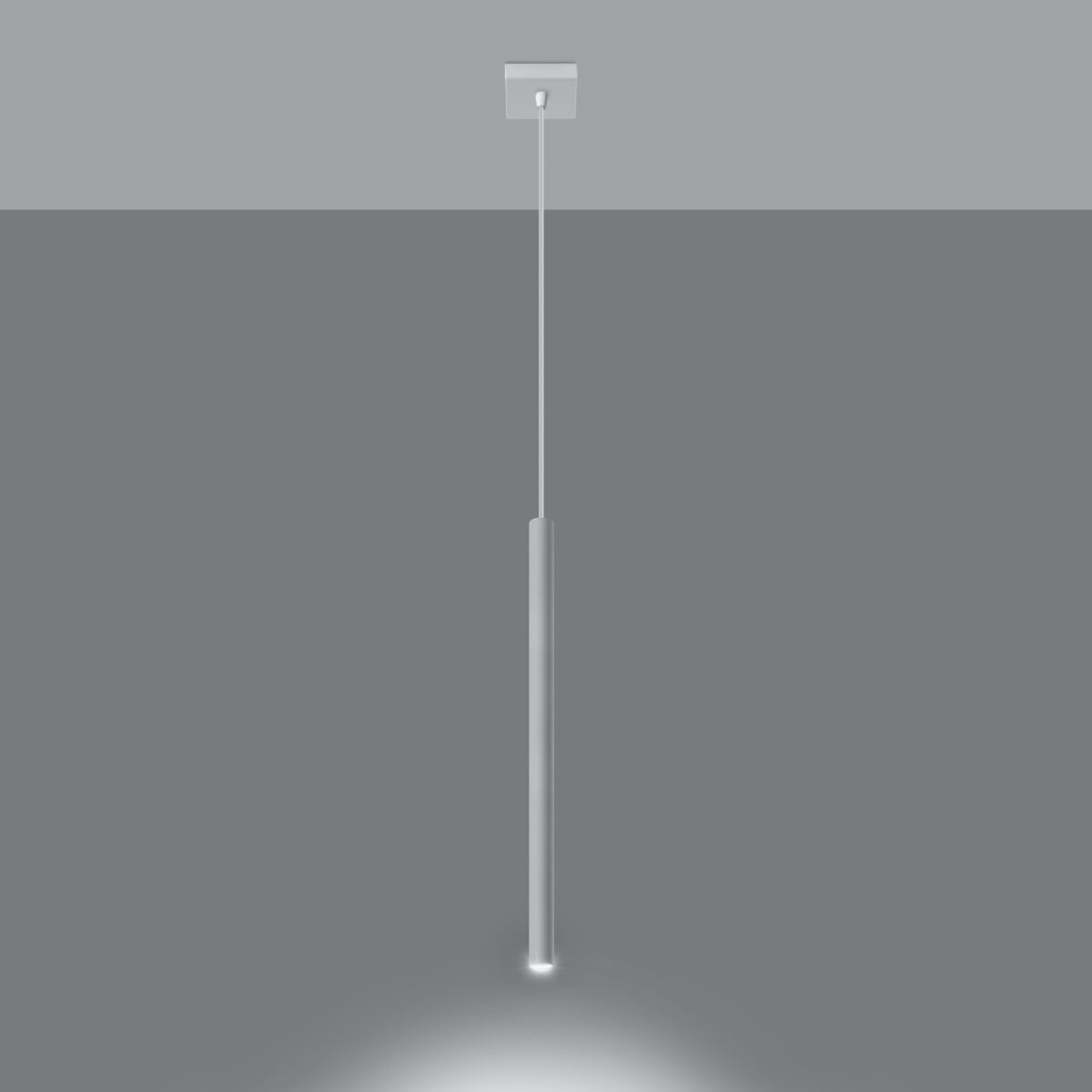 Lampa wisząca Pastelo 1 biała