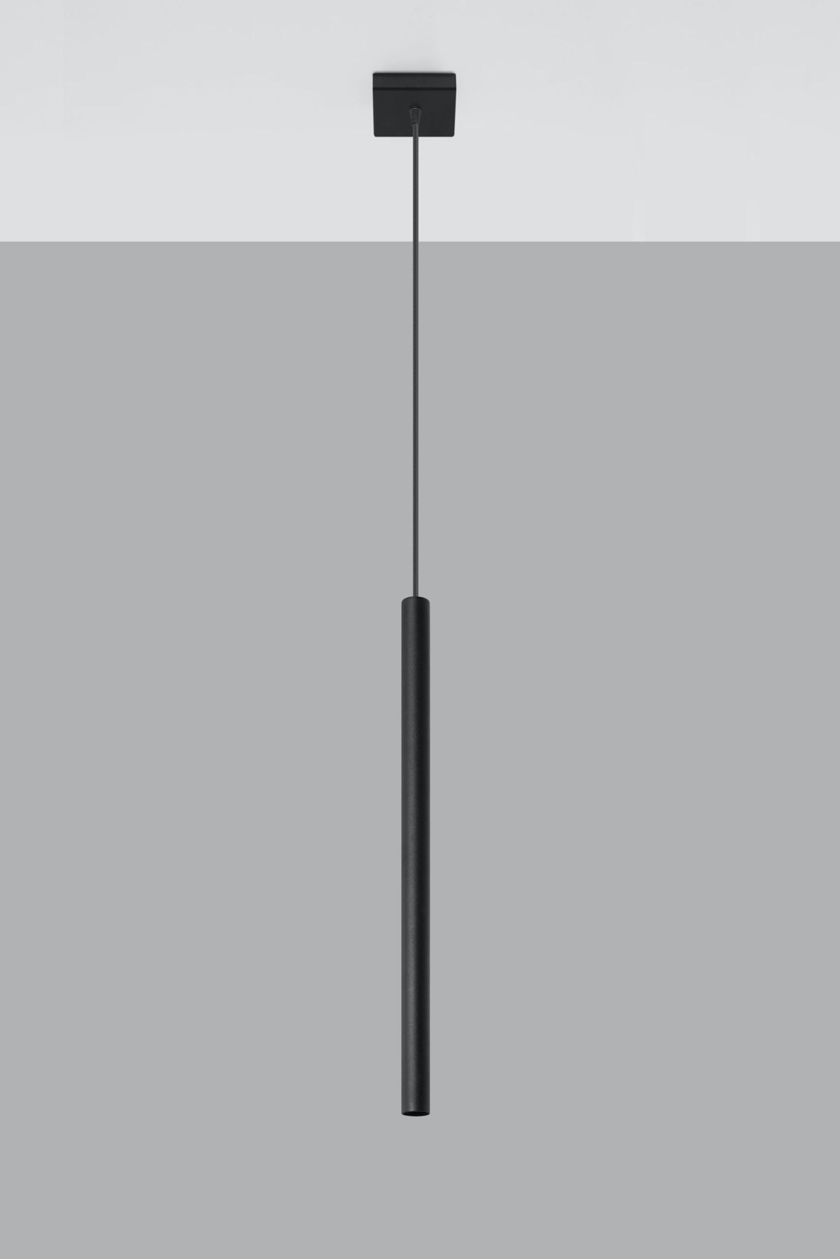 Lampa wisząca Lagga 8x8 cm x1 czarna