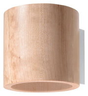 Kinkiet Obett 12x12 cm naturalne drewno