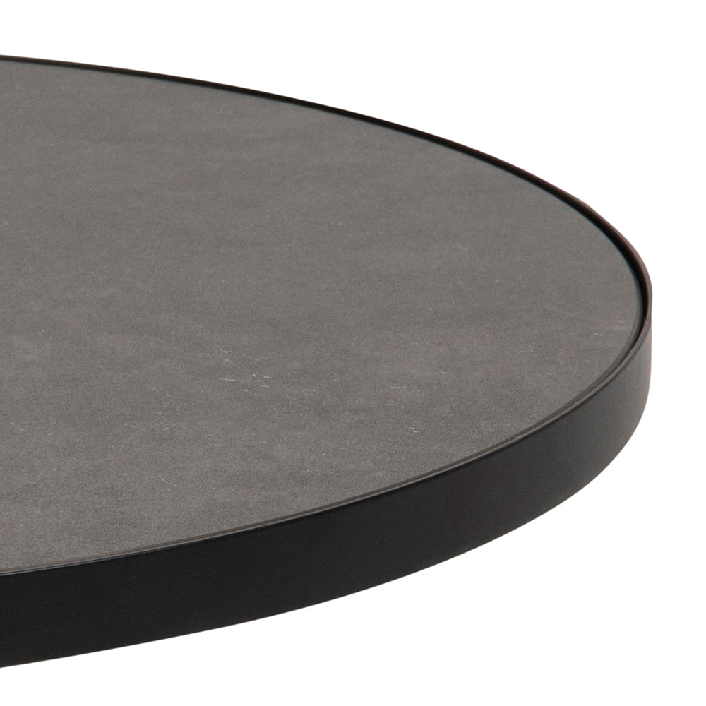 Stolik kawowy Merque ceramiczny retro średnica 66 cm