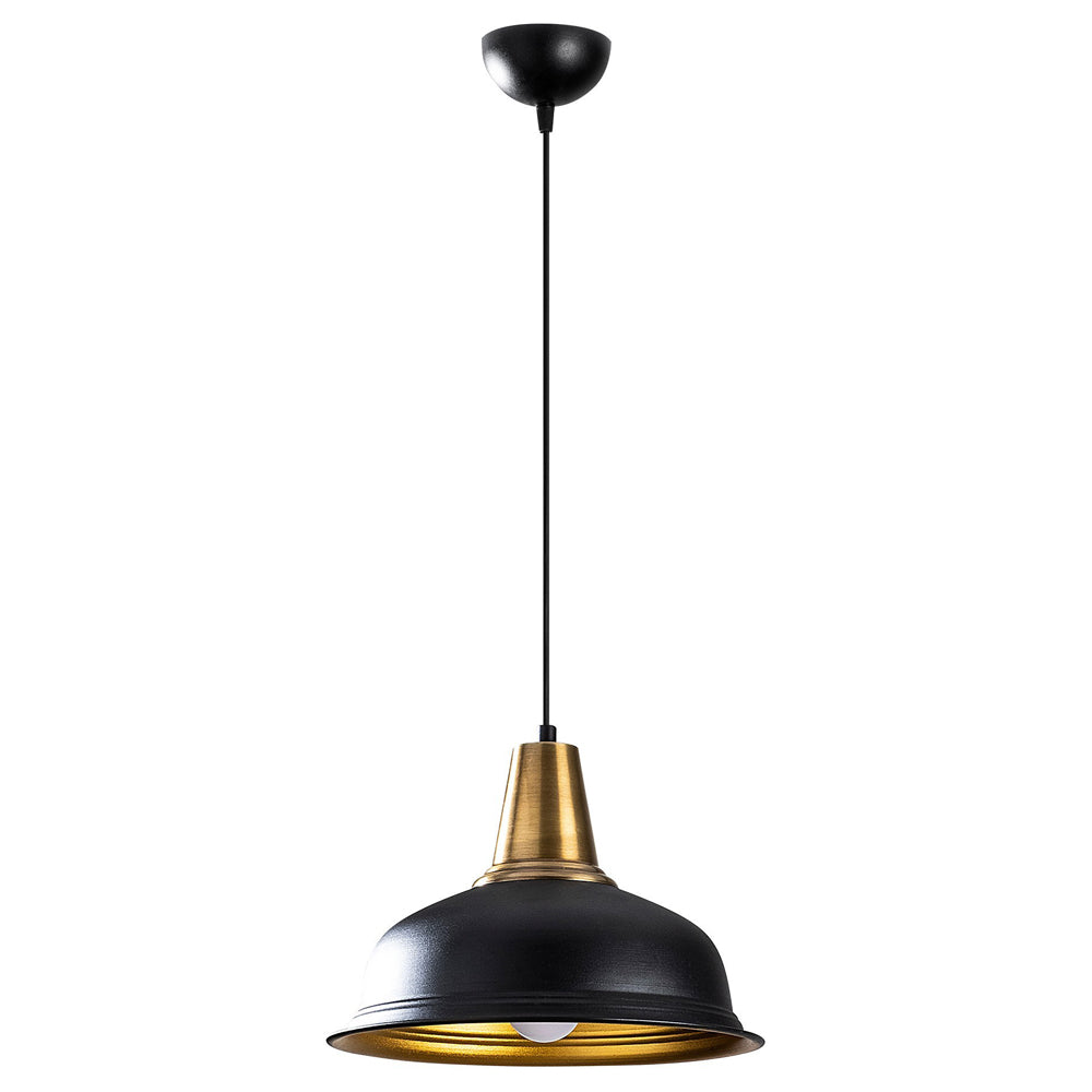 Lampa wisząca Theyro średnica 32 cm czarna
