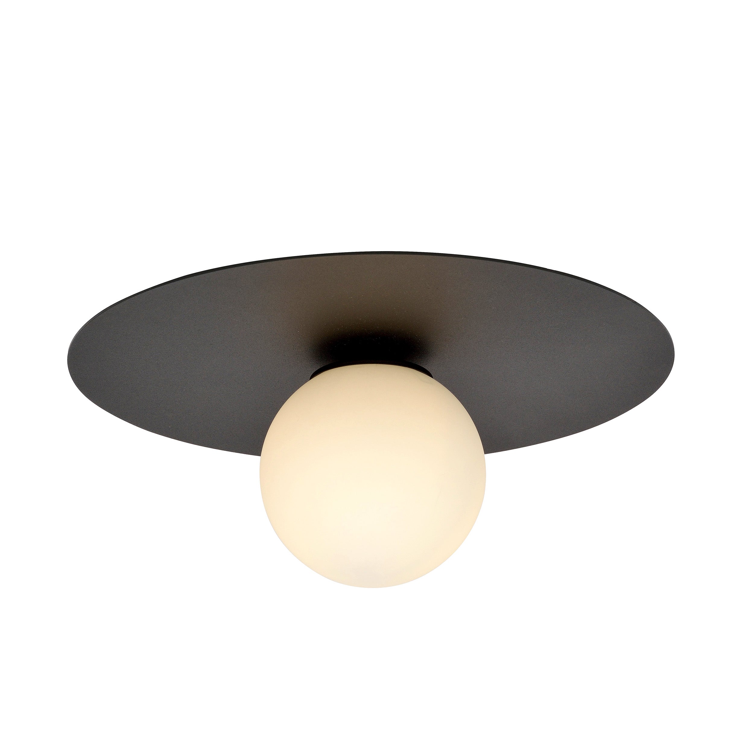 Lampa sufitowa Sorium czarno-biała