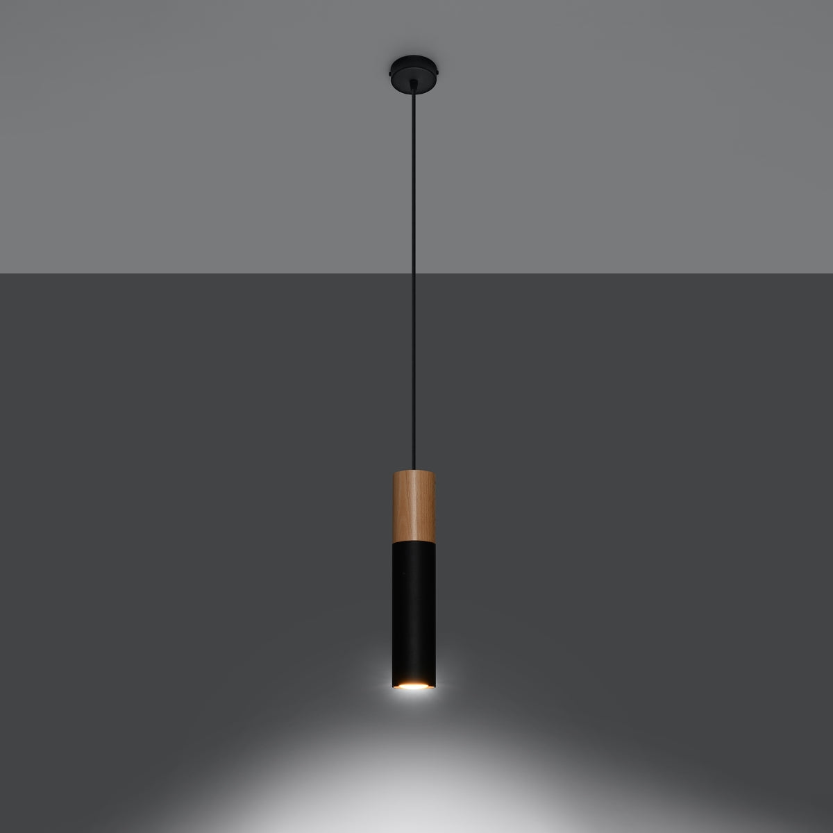 Lampa wisząca Pablo czarna