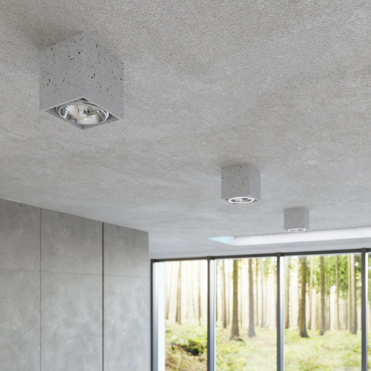 Spot Valde 14 cm beton