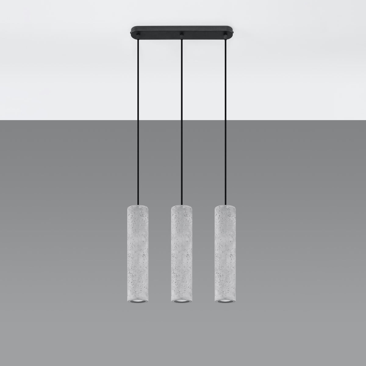 Lampa wisząca Luvo 3L beton