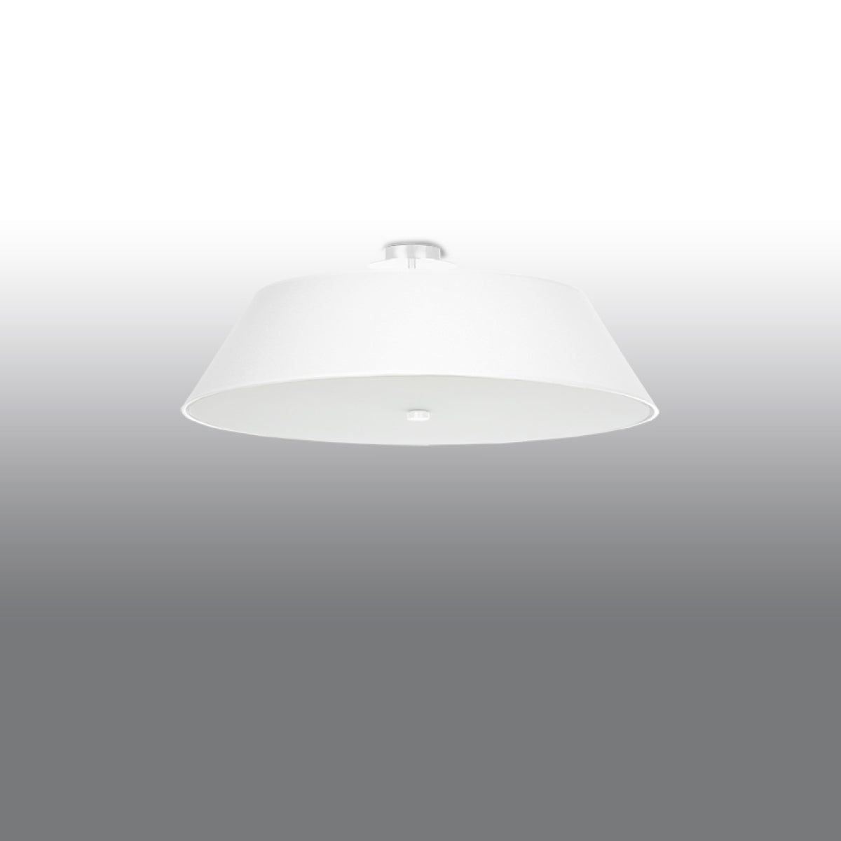 Plafon Vega 70 cm biały