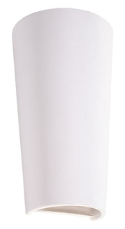 Kinkiet ścienny z ceramiki Siegg 29x16,5 cm biały