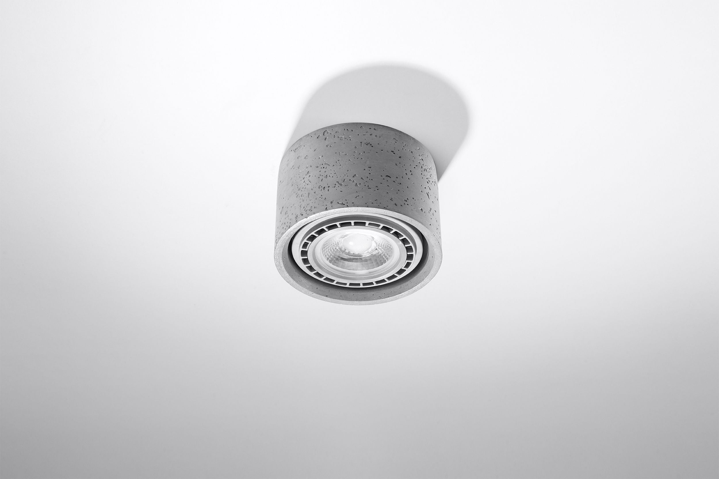 Spot tuba Obett ⌀14 cm beton