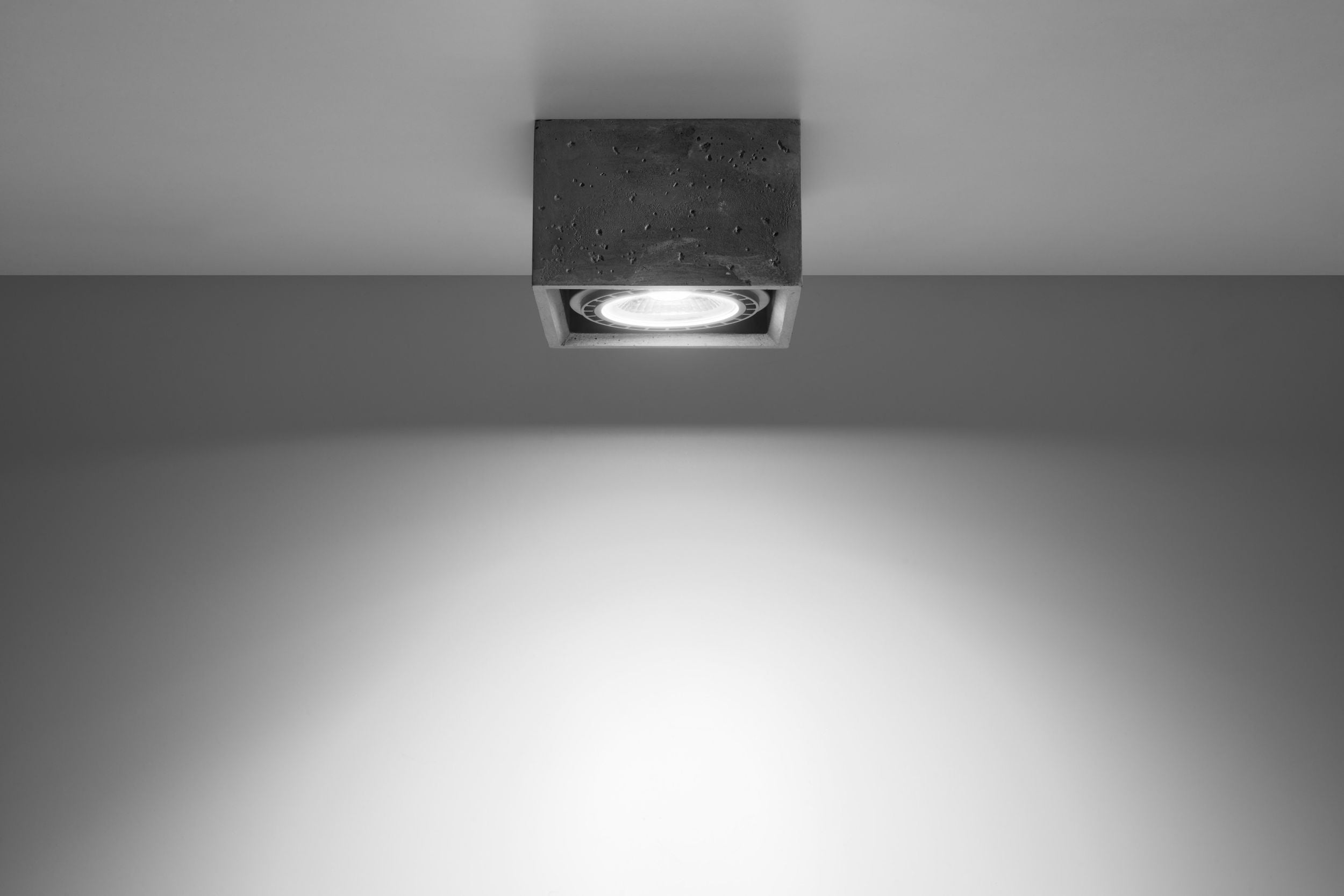 Plafon Obett 14x14x9 cm x1 beton