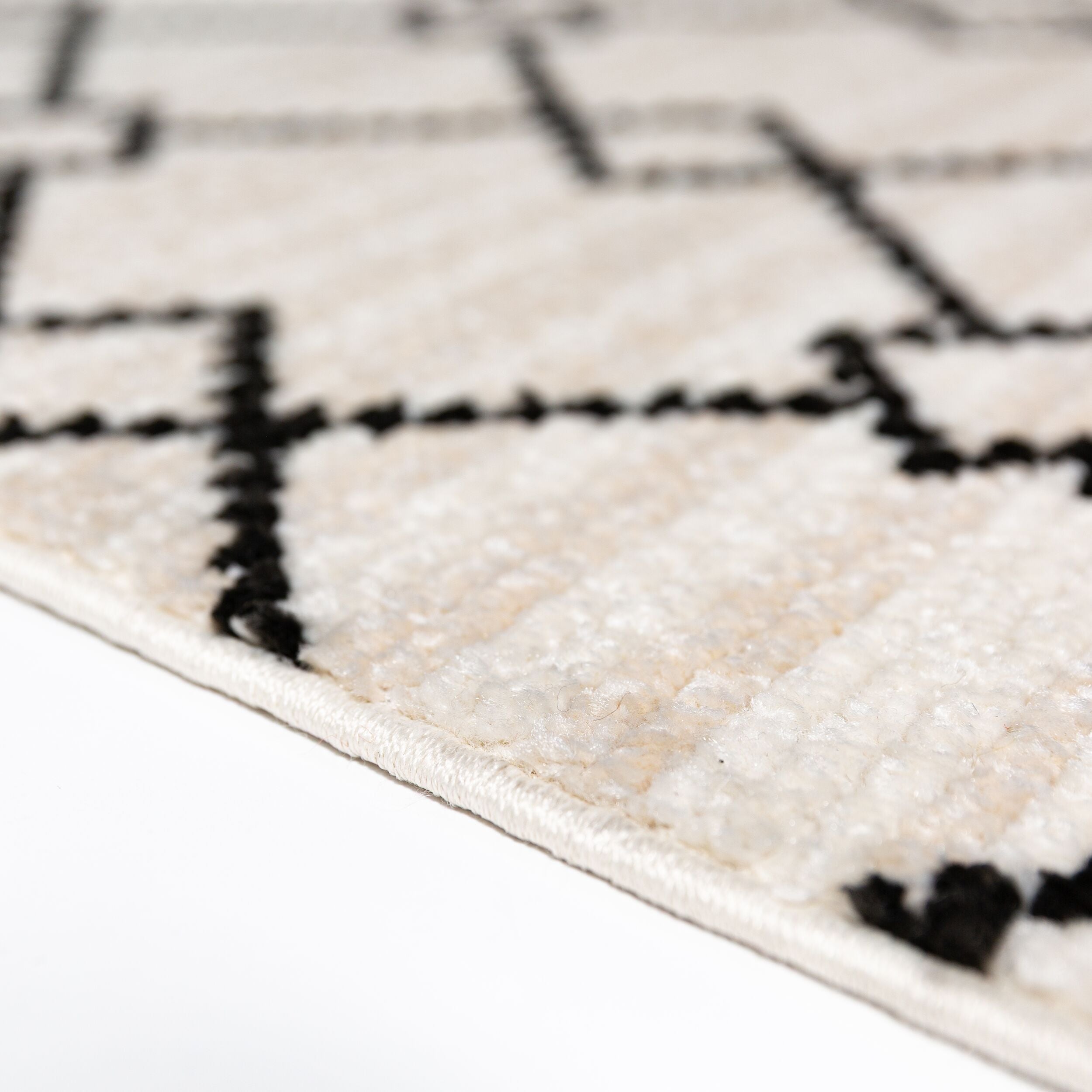 Dywan Allia Diamond 200x300 cm biało-czarny