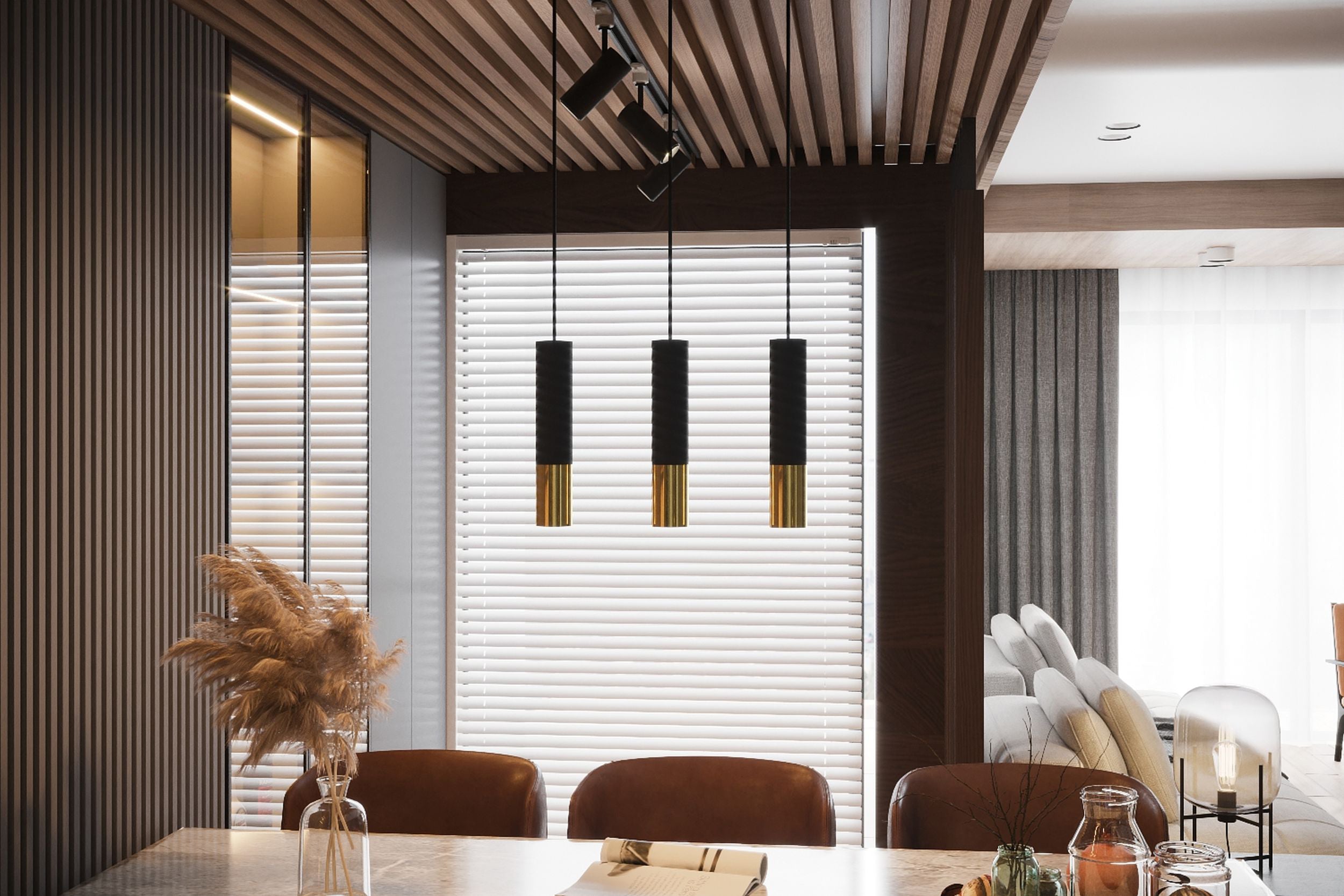 Lampa wisząca Obett średnica 6 cm x1 czarna/złota