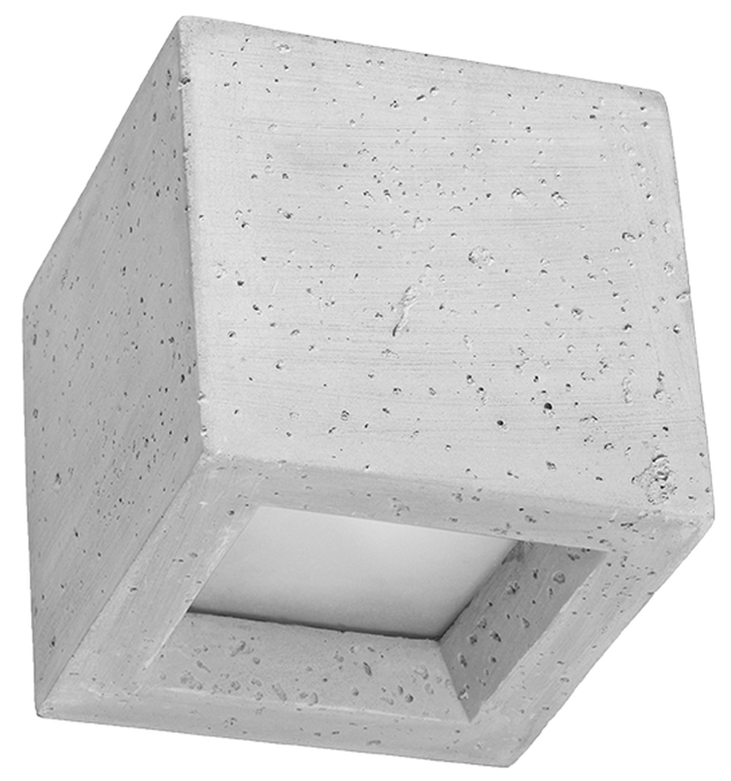 Kinkiet Obett 12x12 cm beton