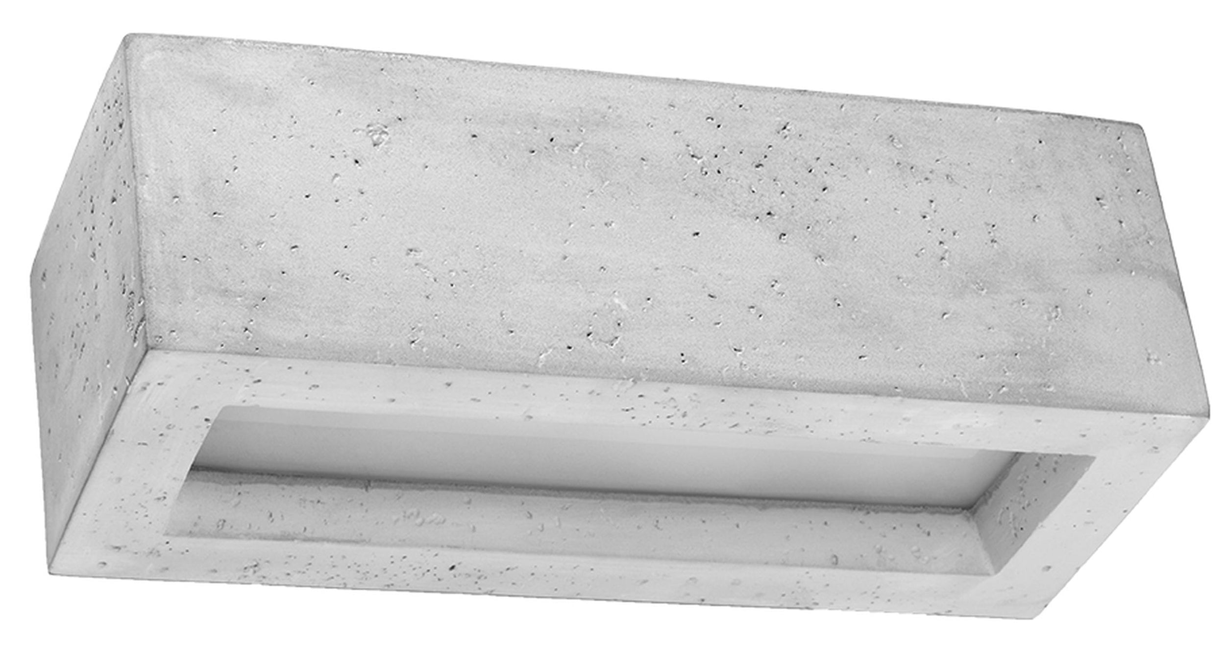 Kinkiet ścienny Gevon 30 cm beton