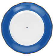 Talerz płytki porcelanowy Alaska 19 cm niebiesko-biały