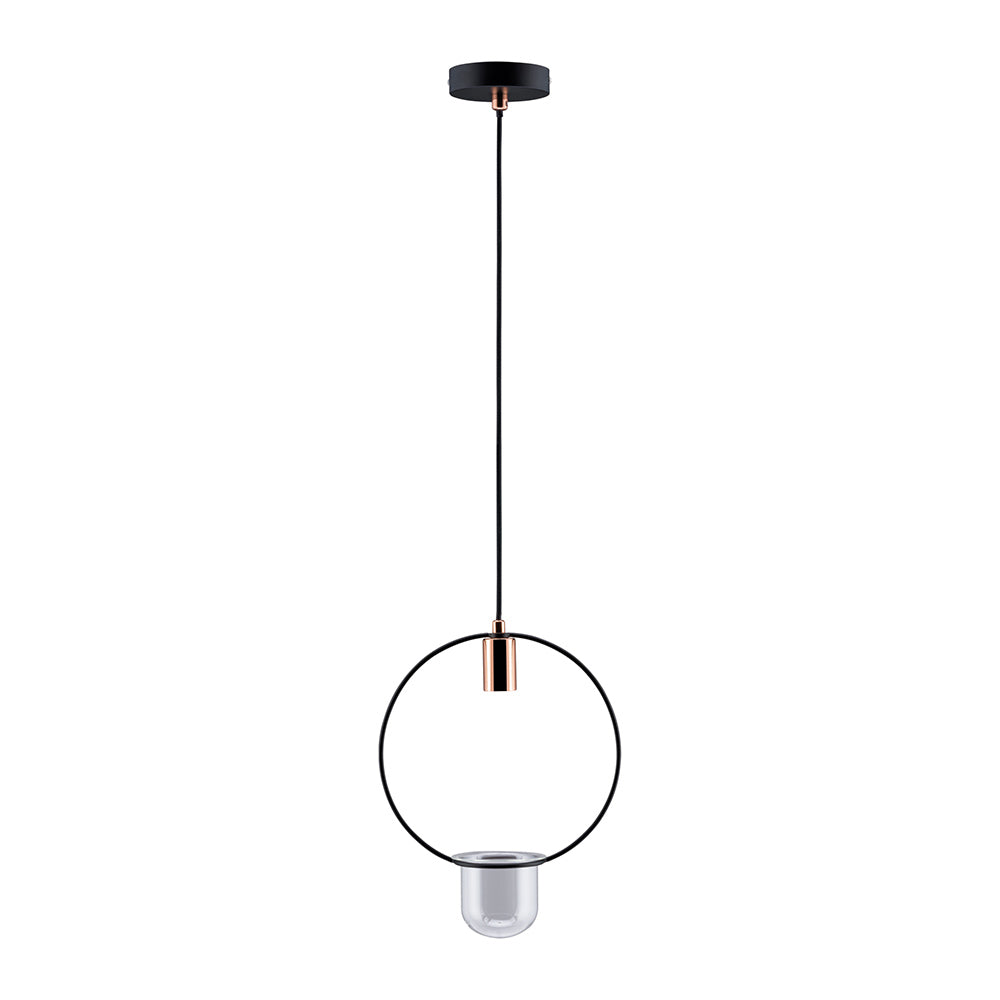 Lampa wisząca Nibbler okrągła z doniczką