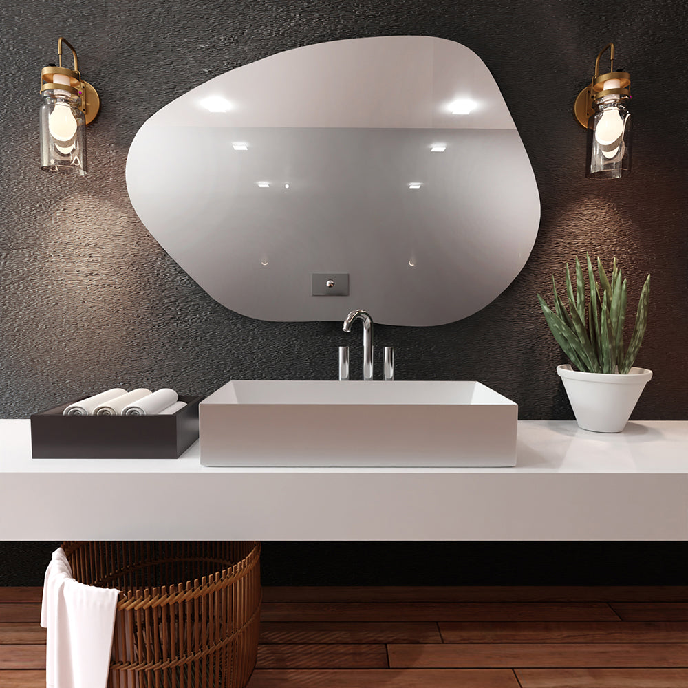 Lustro ścienne Stain I 100x72 cm