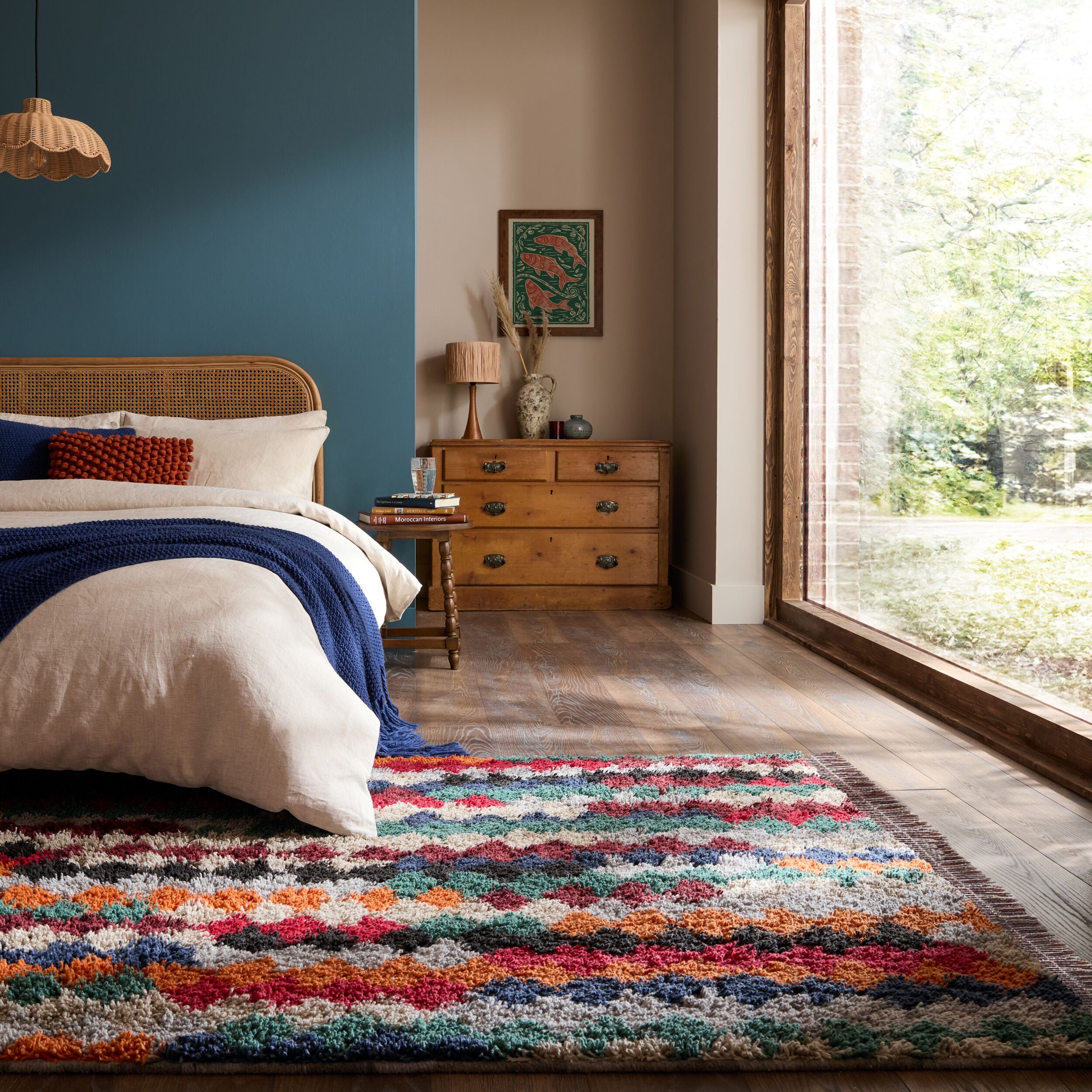 Dywan Nexis Shaggy 160x230 cm wielokolorowy