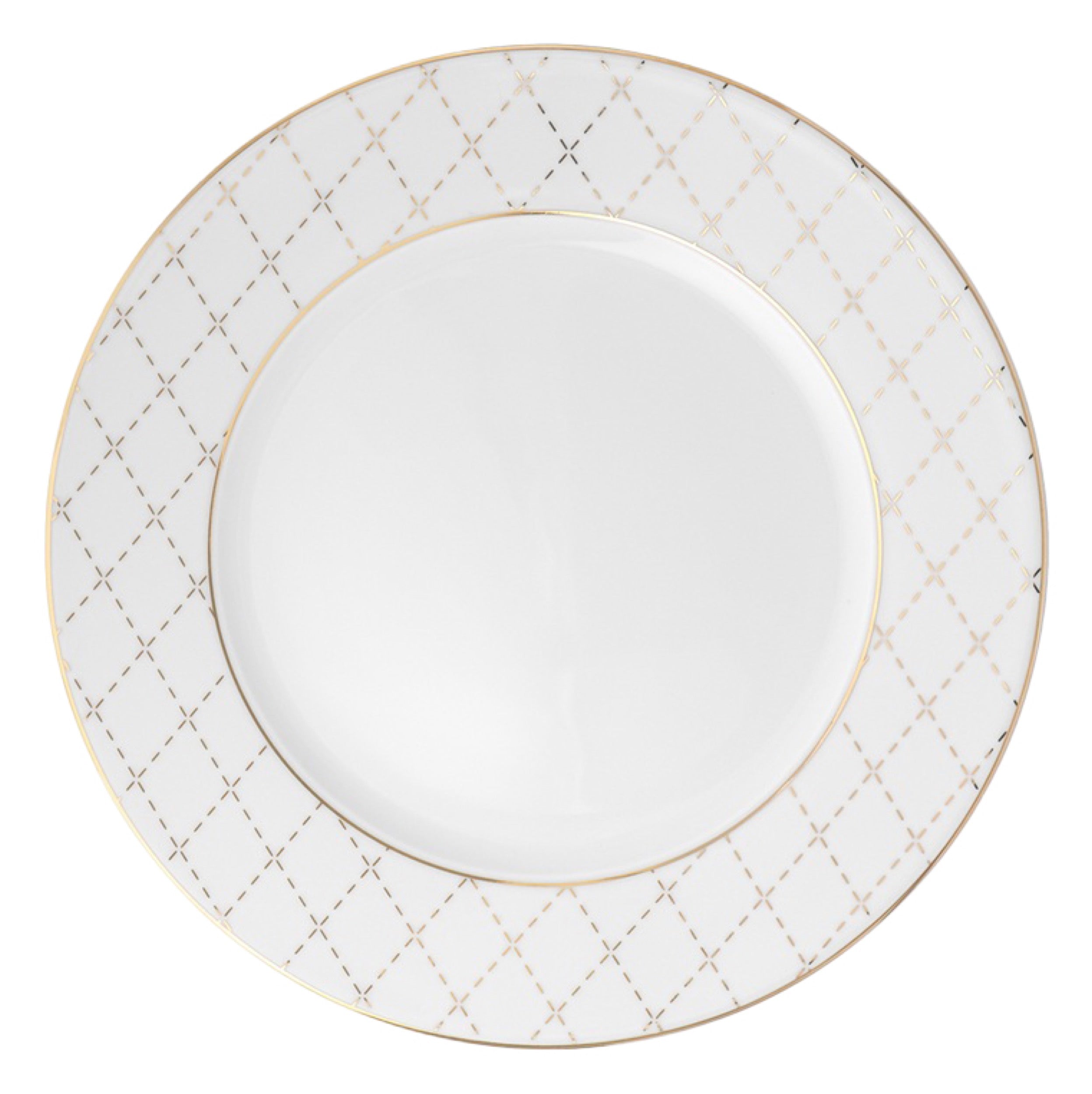 Zestaw talerzy porcelanowych dla 6 os. Jenny mokka