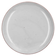 Zestaw talerzy porcelanowych dla 6 os. City jasnoszary