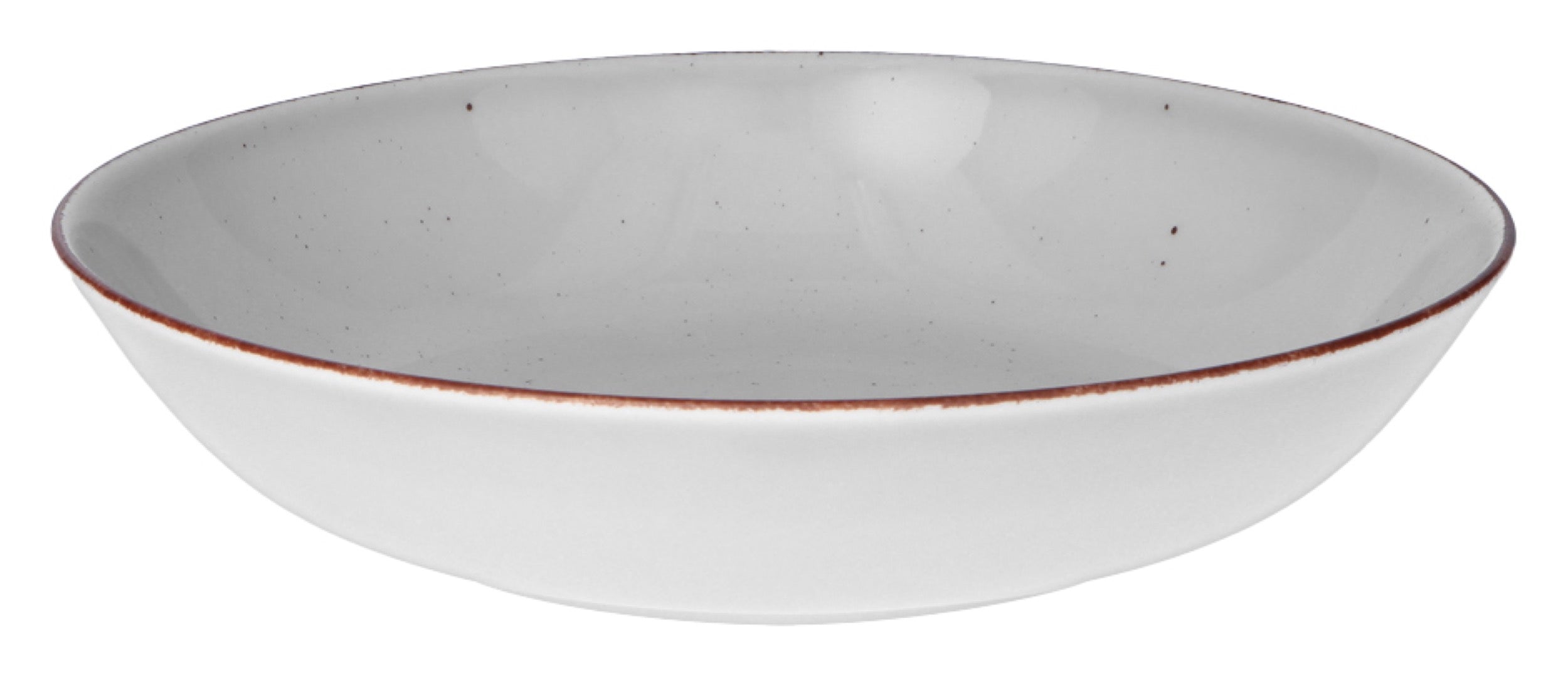 Zestaw talerzy porcelanowych dla 6 os. City jasnoszary