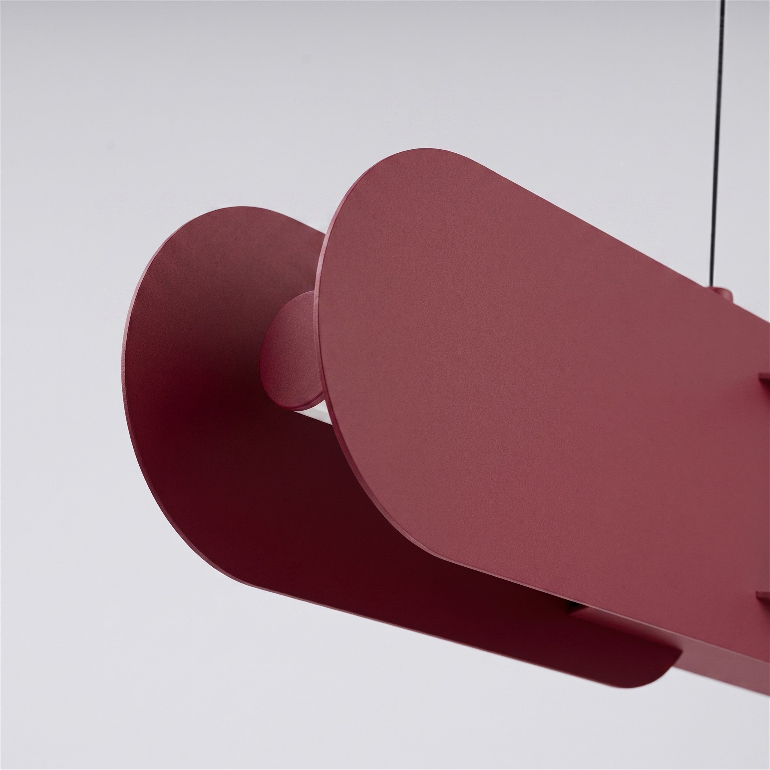 Lampa wisząca Chain 158 cm LED burgund