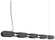 Lampa wisząca Chain 158 cm LED czarna
