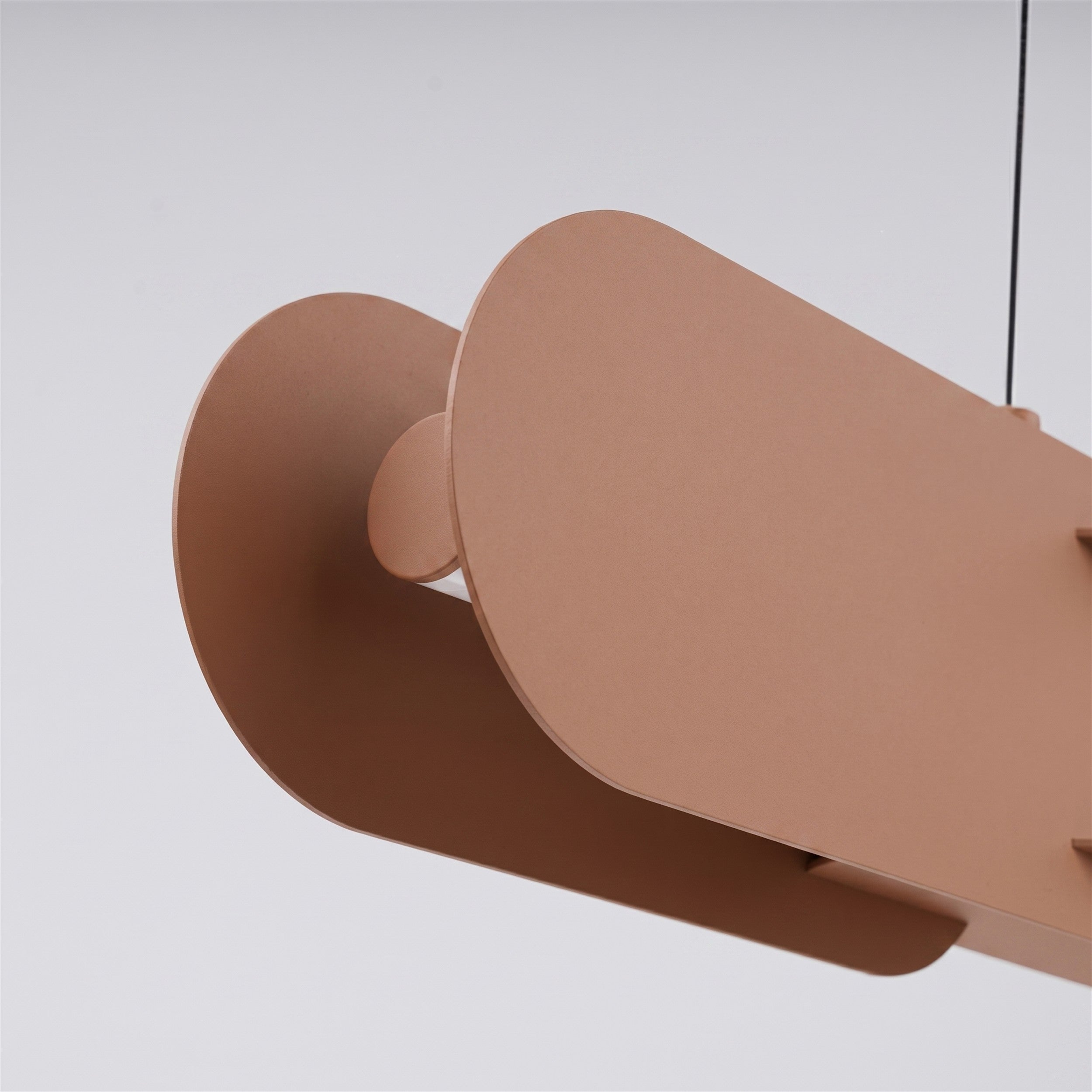 Lampa wisząca Chain 158 cm LED mocca