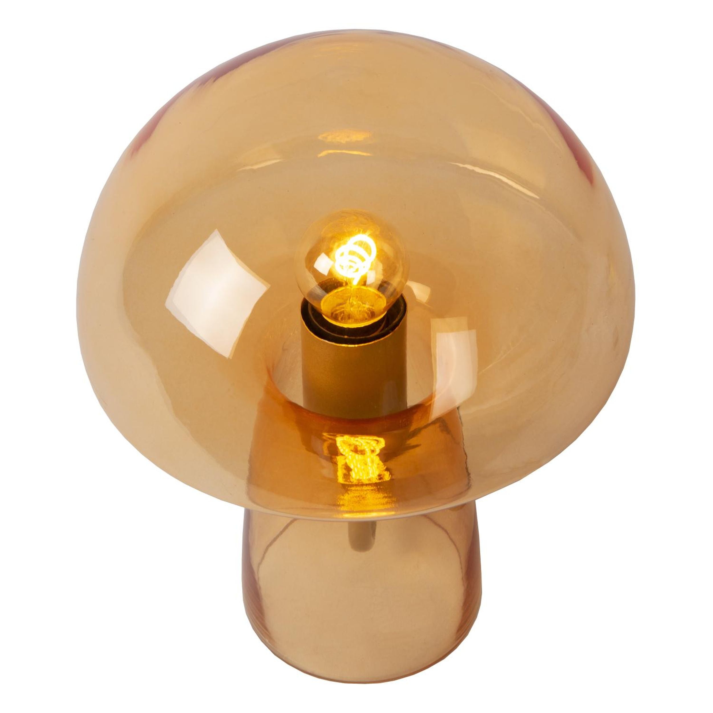 Lampa stołowa Fungo miodowa