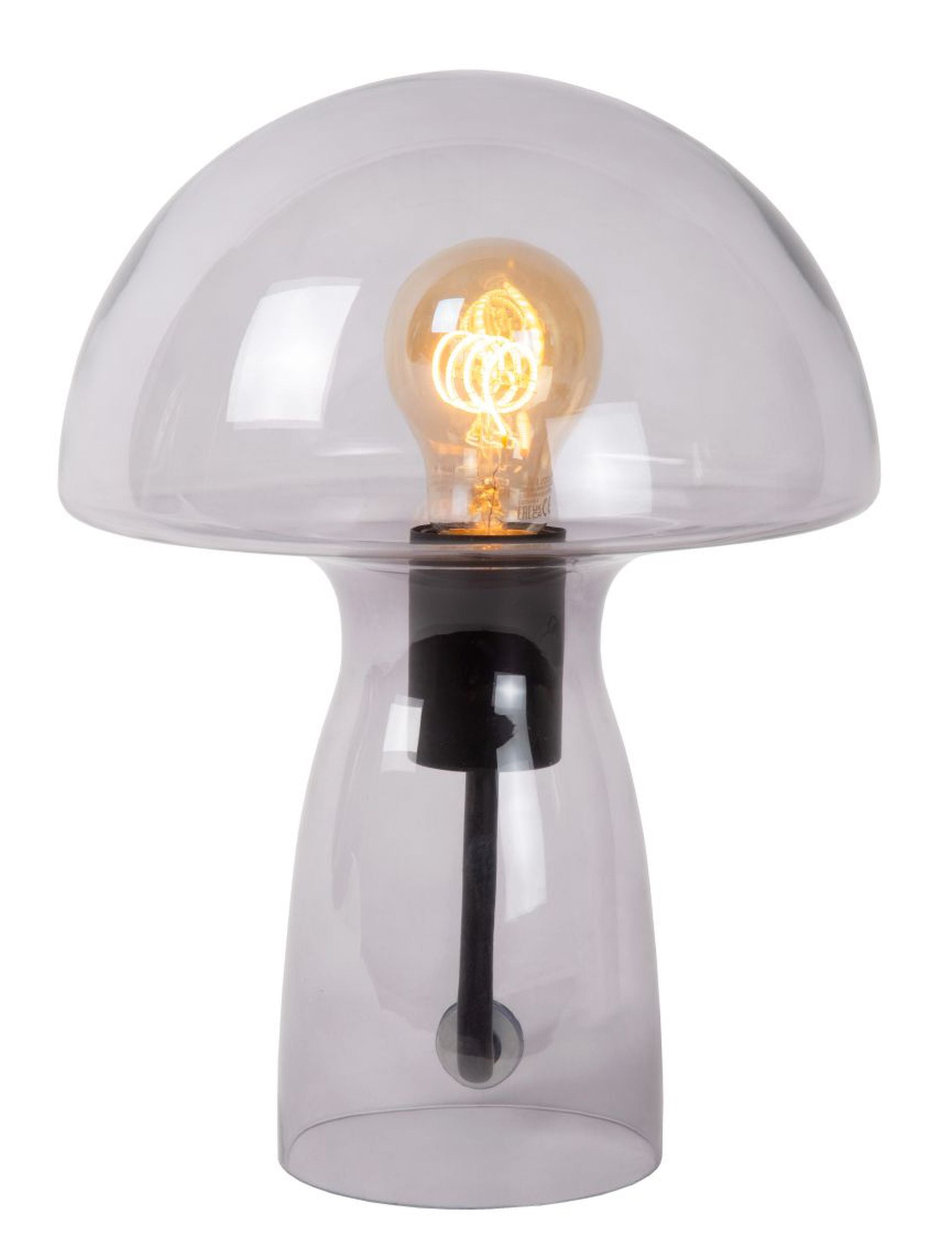 Lampa stołowa Fungo szara