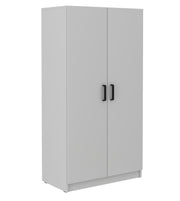Szafa dwudrzwiowa Stundly z wieszakiem 80 cm Szary